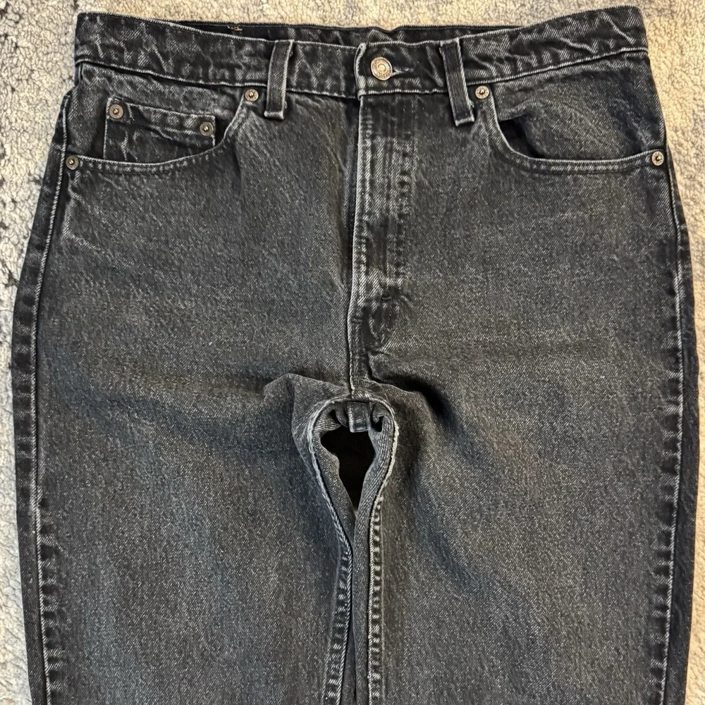 Vintage 1990s Levis 505 Mens Jeans 34x34 Black Made In USA